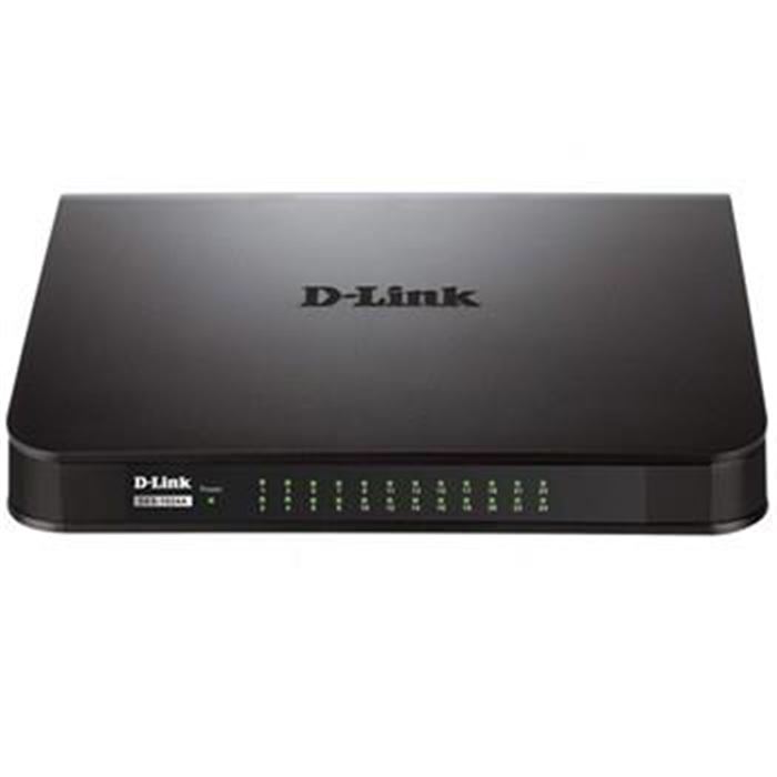 سوییچ 24 پورت غیر مدیریتی و دسکتاپ دی-لینک مدل DES-1024A - 2