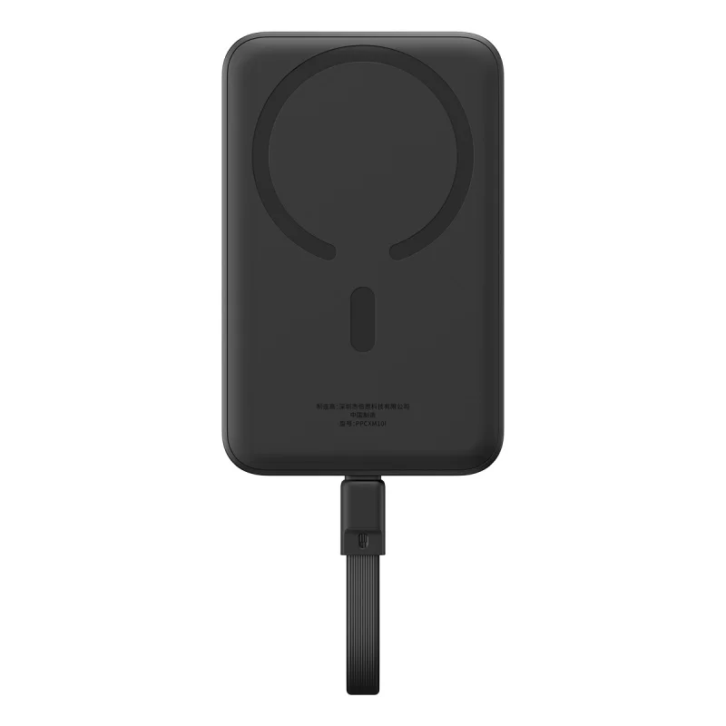 پاوربانک باسئوس مدل Airpow Magnetic Fast Charge Type-C Black ظرفیت 10000 میلی‌آمپر 30 وات - 2