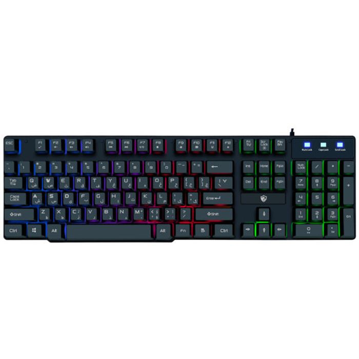 کیبورد مخصوص بازی بیاند مدل BGK 2100 RGB