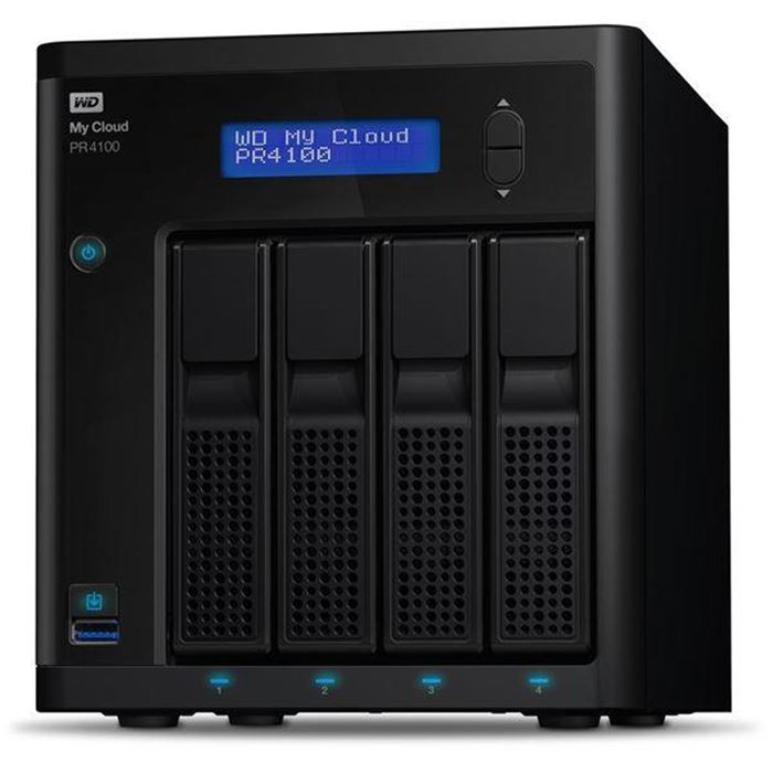 ذخیره ساز تحت شبکه وسترن دیجیتال مدل WD My Cloud PR4100 WDBNFA0160KBK 4-Bay ظرفیت 16 ترابایت - 6