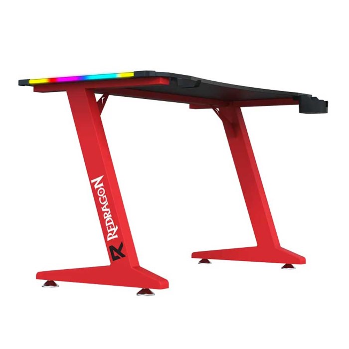 میز کامپیوتر گیمینگ ردراگون مدل GD-3111R 140cm RGB - 4
