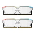 Lexar Thor 32GB (2x16GB) 6000Mhz CL38 DDR5 White Dual Channel Desktop RAM