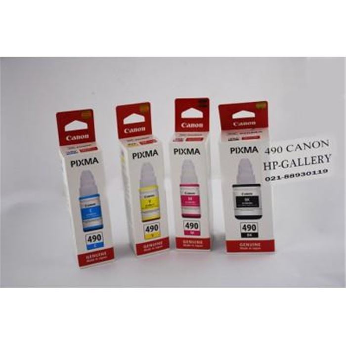 جوهر اورجینال چهار رنگ پرینتر کانن مدل Canon GI-490