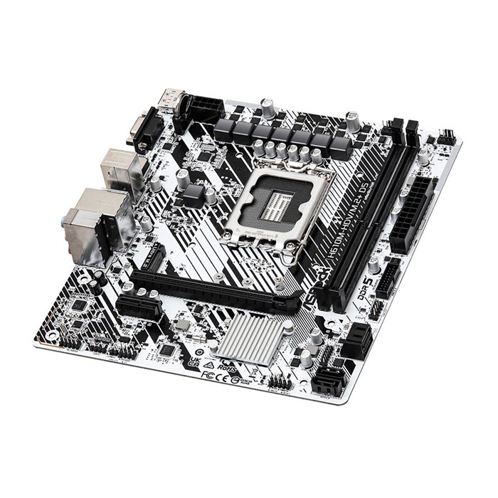 مادربرد ازراک مدل H610M-HDV/M.2+ DDR5  - 4