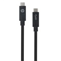 HP BLK 2UX17AA USB Type C to USB Type C 1m Cable 