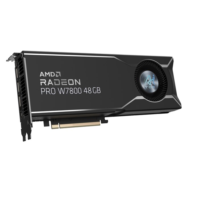 کارت گرافیک گیگابایت مدل Radeon PRO W7800 AI TOP 48GB - 4