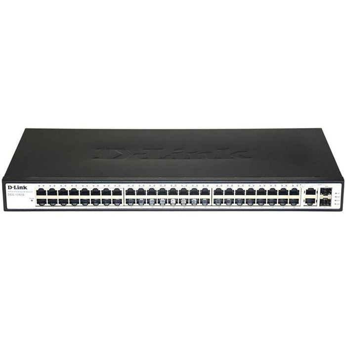سوییچ 48 پورت مگابیتی و رکمونت دی-لینک مدل DES-1050G همراه با 2 پورت گیگابیتی - 8