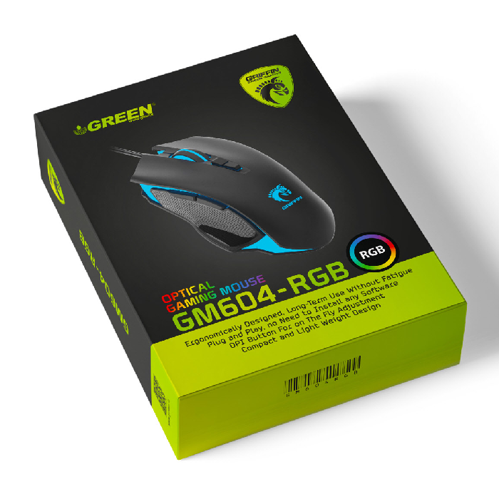 ماوس مخصوص بازی گرین مدل GM 604 RGB - 8