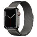 Apple Watch Series 7 GPS 45mm Graphite Stainless Steel Case with Milanese Loop