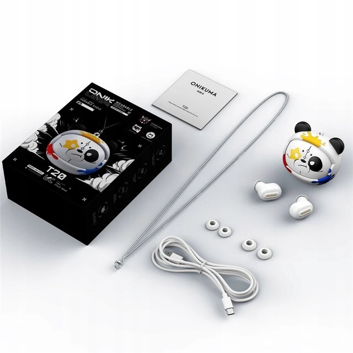 هندزفری بی سیم سفید اونیکوما مدل T20 - 3