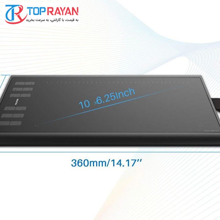 تبلت گرافیکی و قلم نوری هوئیون مدل H1060P - 2