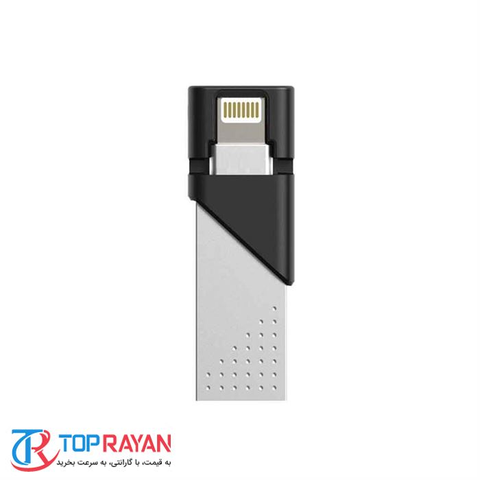 فلش مموری Lightning / USB ۳.۱ Gen ۱ سیلیکون پاور مدل xDrive Z۵۰ با ظرفیت ۱۲۸ گیگابایت - 2