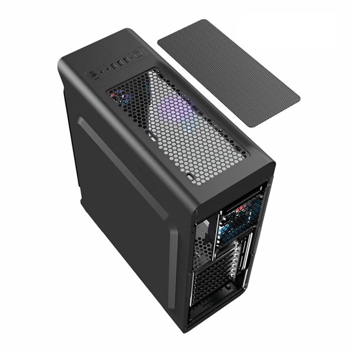 کیس گیمینگ مشکی گیم مکس Starlight  FRGB Black - 5