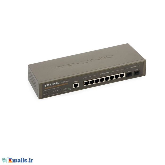 سوییچ مدیریتی 8 پورت تی پی-لینک مدل TL-SG3210 - 3