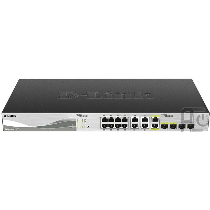 سوییچ دی لینک 16پورت مدیریتی گیگابیت دی ایکس اس 1100 16تی سی - 2