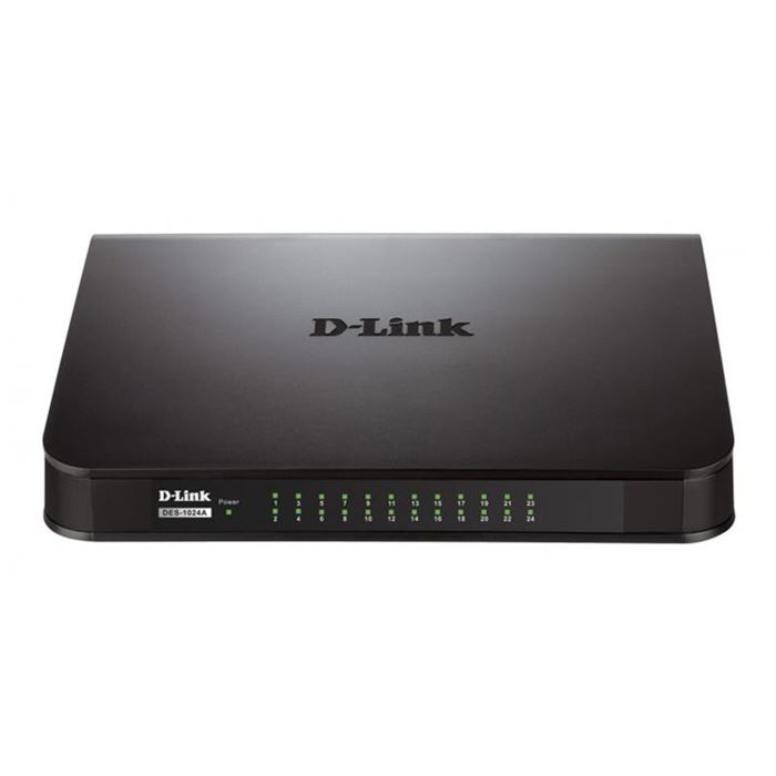 سوییچ 24 پورت غیر مدیریتی و دسکتاپ دی-لینک مدل DES-1024A - 6
