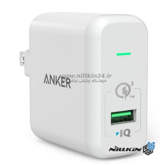 شارژر دیواری انکر 18 وات مدل Quick Charge 3.0 Power Port plus 1 B2013L11 - 9