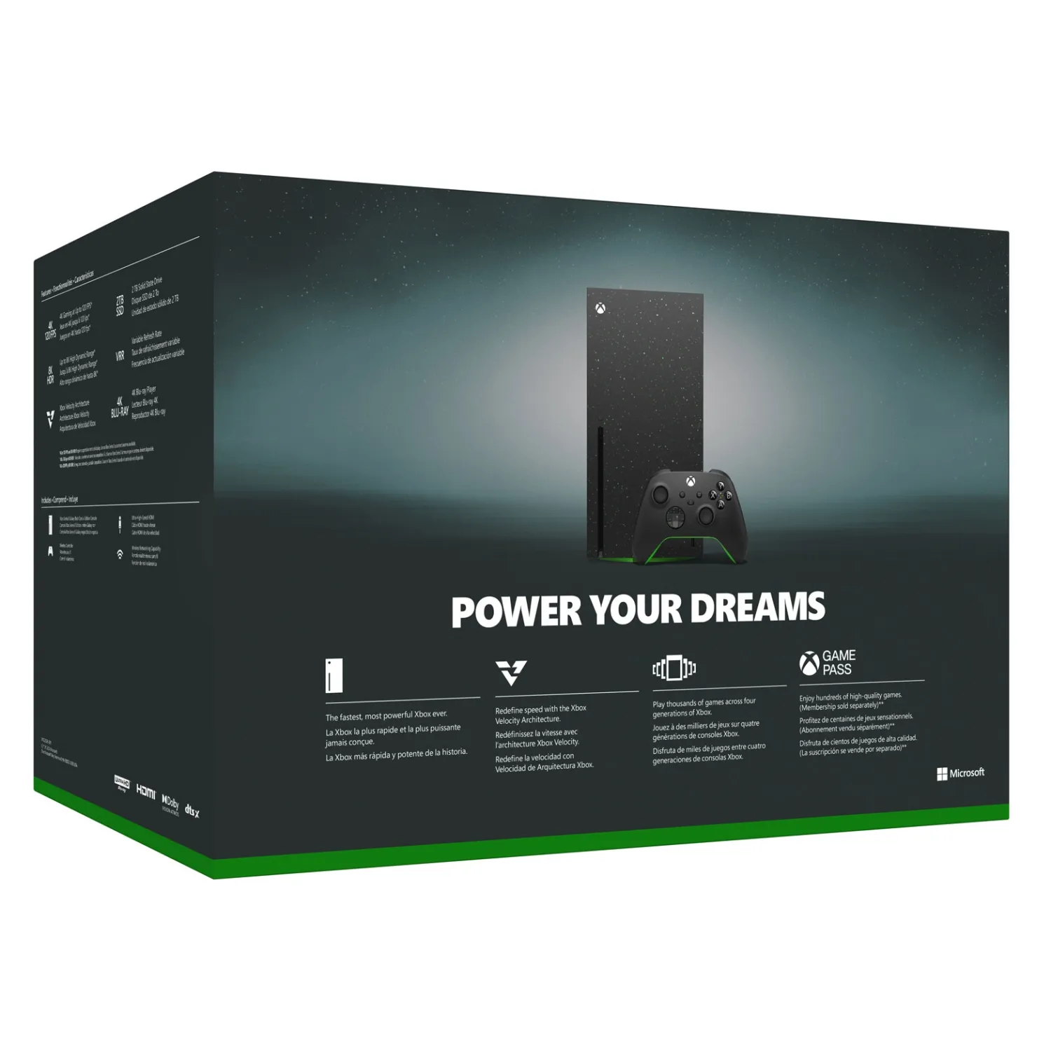 کنسول بازی مایکروسافت Xbox Series X ظرفیت 2 ترابایت - 6
