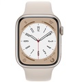 Apple Series 8 41mm Starlight Aluminum Case with Sport Band Watch 