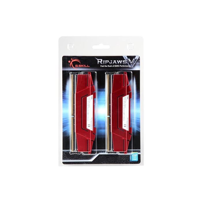 رم کامپیوتر DDR4 دوکاناله 3000 مگاهرتز CL16 جی اسکیل مدل RipjawsV ظرفیت 32 گیگابایت - 4