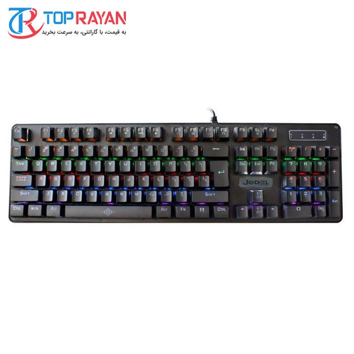 کیبورد مخصوص بازی جدل مدل KL89 Gaming RGB  - 6