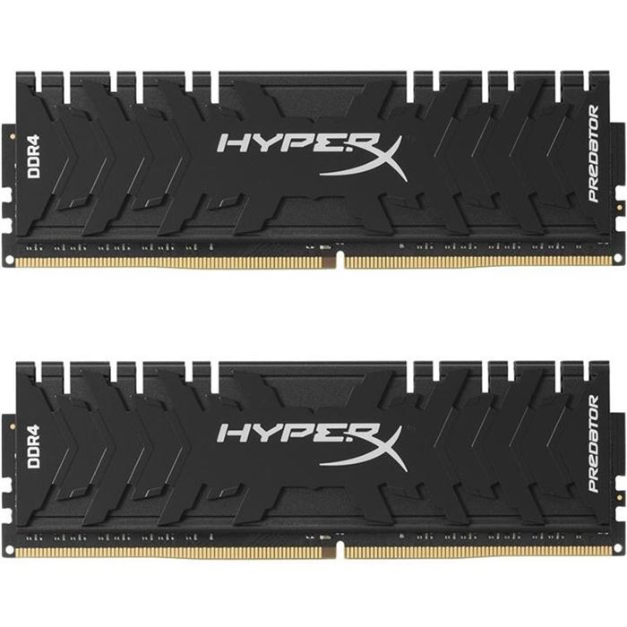 رم دسکتاپ DDR4 دو کاناله 3200 مگاهرتز CL16 کینگستون مدل HyperX Predator ظرفیت 8 گیگابایت - 3