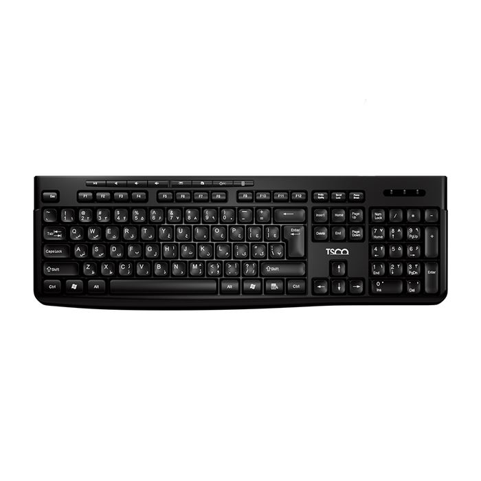ماوس و کیبورد بی سیم تسکو مدل TKM 7027W - 3