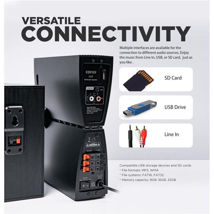 اسپیکر دسکتاپ ادیفایر مدل CX7 - 4
