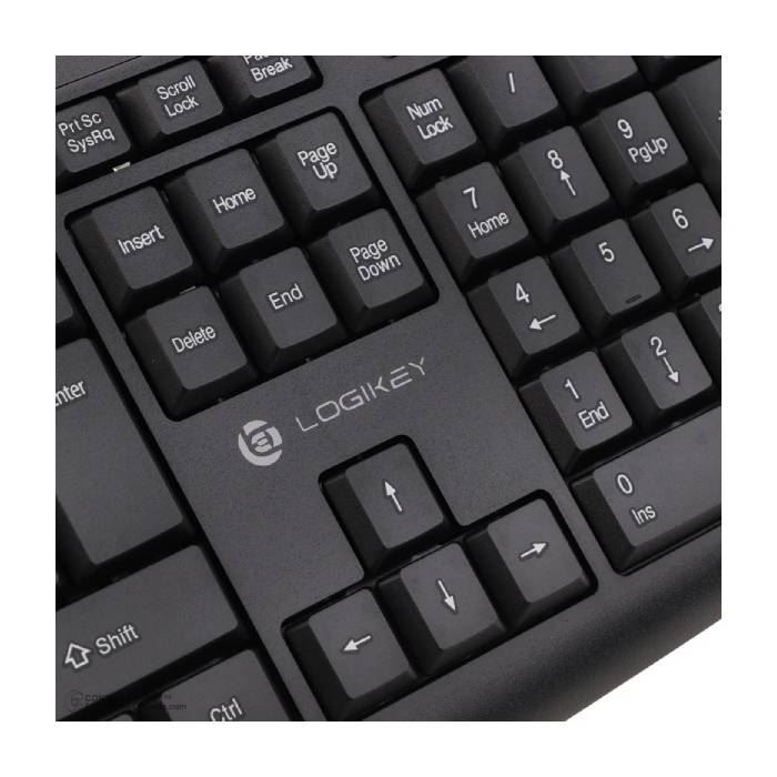 کیبورد باسیم لاجی کی مدل Logikey K113 - 5