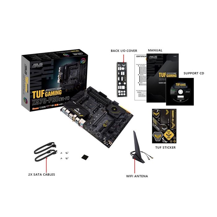 مادربرد ایسوس TUF GAMING X570-PRO WI-FI - 4