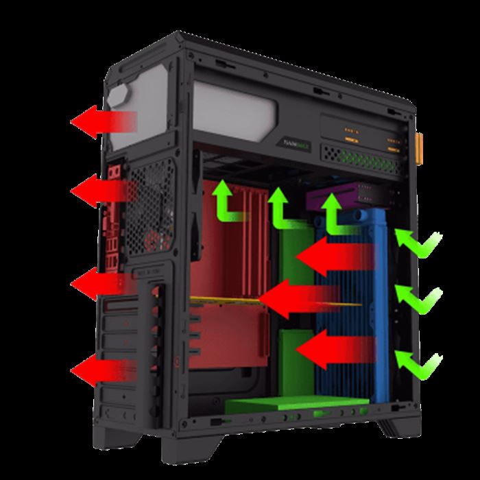 کیس کامپیوتر گیم مکس مدل G563 - 3