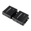 LimeStone LSVKE300 VGA Slim Extender On the LAN Cable Over 300m With KVM