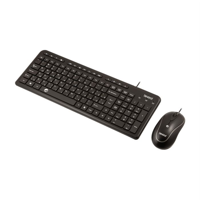 کیبورد و ماوس با سیم بیاند مدل BMK-3130 - 2
