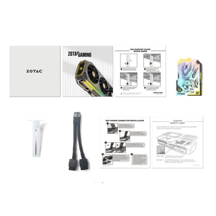 کارت گرافیک زوتک مدل GeForce RTX 5070 AMP White Edition - 7