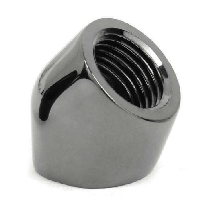 فیتینگ آداپتور ای کی دبلیو بی مدل EK-AF Angled 45° 2F G1/4 Black Nickel - 3