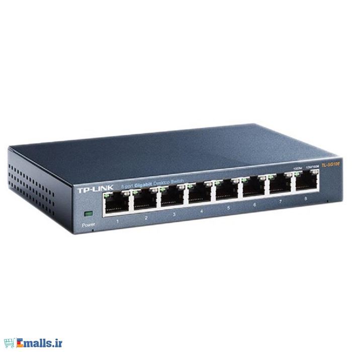 سوئیچ 8 پورت غیر مدیریتی تی پی لینک مدل اس جی 108 - 5