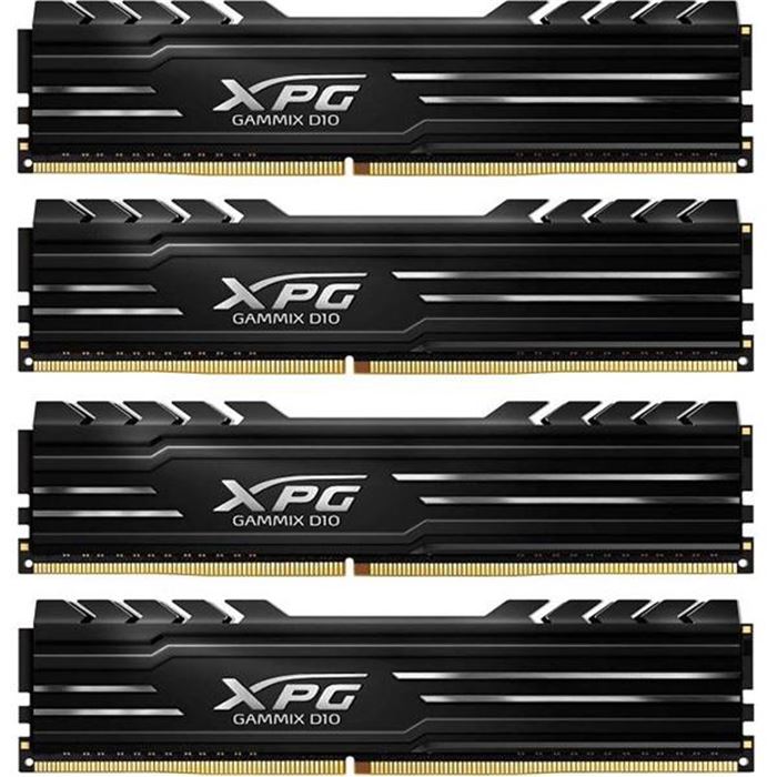 رم دسکتاپ DDR4 دو کاناله 3000 مگاهرتز CL16 ای دیتا مدل XPG GAMMIX D10 ظرفیت 16 گیگابایت