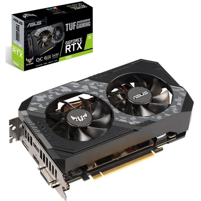 کارت گرافیک ایسوس مدل TUF RTX2060 گیمینگ حافظه 6GB