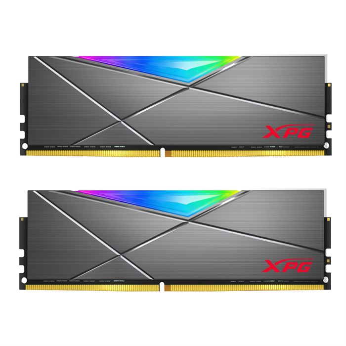 رم کامپیوتر RAM ای دیتا دو کاناله مدل SPECTRIX D50 DDR4 RGB CL18 حافظه 32 گیگابایت فرکانس 3600 مگاهرتز