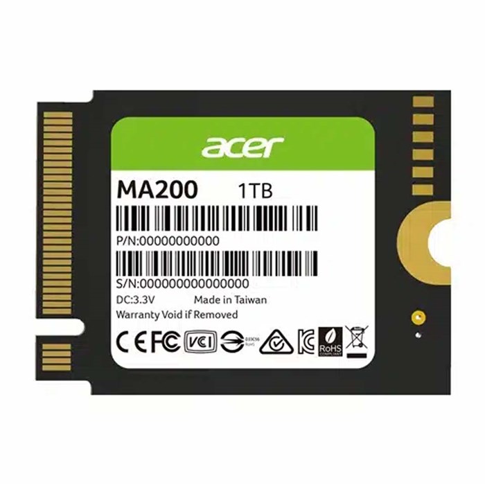 اس اس دی اینترنال ایسر MA200 NVMe ظرفیت 1 ترابایت