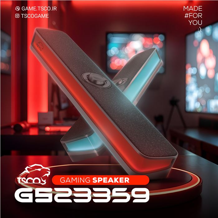 اسپیکر گیمینگ تسکو مدل GS 23359 - 7