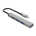 اوريکو  AH13 USB Type C HUB, 4 Port
