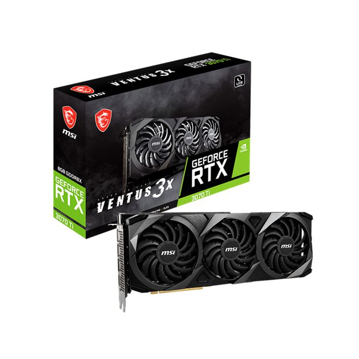 کارت گرافیک ام اس آی GeForce RTX 3070 Ti VENTUS 3X 8G OC