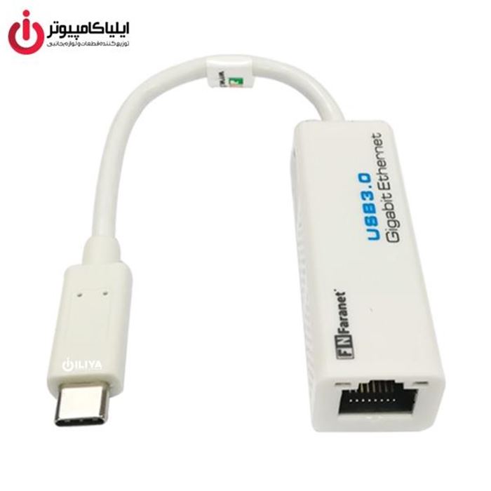 کارت شبکه USB3.0 Type-C به شبکه LAN فرانت مدل FN-UCE1000 - 4