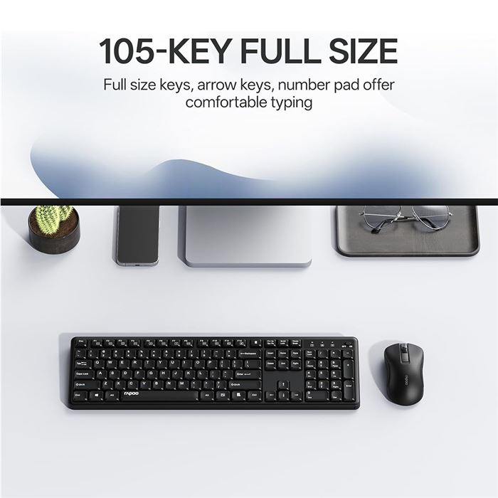 کیبورد و ماوس رپو مدل X2100 - 7