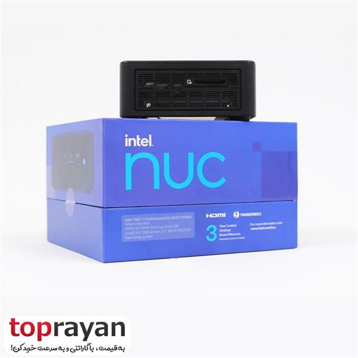 مینی پی سی اینتل مدل NUC11PAHi7 پردازنده Core i7 رم 16GB حافظه 480GB SSD - 2