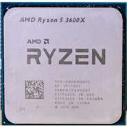 Amd Ryzen 5 3600X 3.8GHz AM4 Desktop TRAY CPU