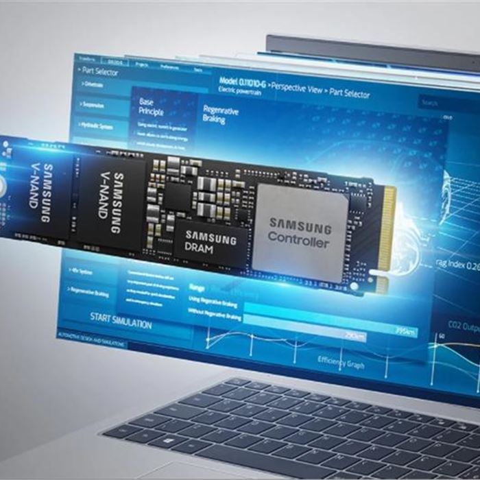 اس اس دی اینترنال سامسونگ مدل PM9A1 PCIe Gen4 x4 ظرفیت 256 گیگابایت - 3