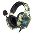 ONIKUMA K8 Green Camo Headset Gaming