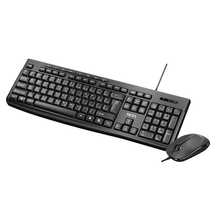 کیبورد و ماوس باسیم تسکو مدل TKM 8057 - 5